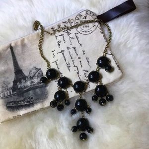 Black Bead Statement Necklace💥3/$25